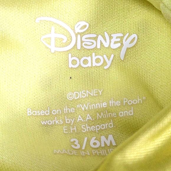 Disney Winnie-the-Pooh Yellow Bubble Romper Infant Size 3-6 Months - Picture 3 of 6